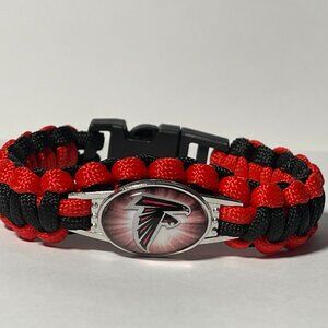 Atlanta Falcons NFL Paracord Bracelet NEW Free Shipping!!